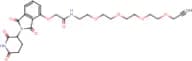 Thalidomide-O-amido-PEG4-propargyl