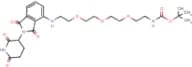 Pomalidomide-PEG3-NH-Boc
