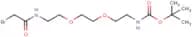 Bromoacetamido-PEG2 -Boc-amine