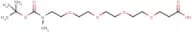 N-Methyl-N-(t-Boc)-PEG4-acid