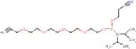 Propargyl-PEG5-1-O-(b-cyanoethyl-N,N-diisopropyl)phosphoramidite