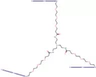 Tri(Azido--PEG3-amide)-amine