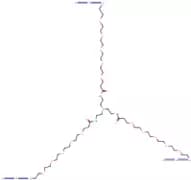 Tri(Azido--PEG5-amide)-amine