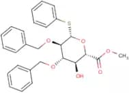 Methyl(phenyl 2,3-di-O-benzyl-1-thio-β-D-glucopyranoside)uronate