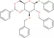 Phenyl 2,3-di-O-benzyl-4,6-O-benzylidene-1-thio-β-D-glucopyranoside