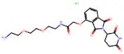 Thalidomide-O-amido-PEG2-C2-NH2 hydrochloride