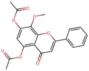 5,7-Diacetoxy-8-methoxyflavone