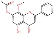 5-Hydroxy-7-acetoxy-8-methoxyflavone