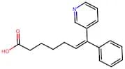 (6Z)-7-Phenyl-7-(3-Pyridinyl)-6-Heptenoic Acid