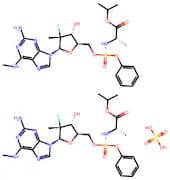 Bemnifosbuvir hemisulfate