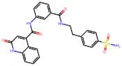4-QUinolinecarboxamide, N-[3-[[[2-[4-(aminosulfonyl)phenyl]ethyl]amino]carbonyl]phenyl]-1,2-dihydr…