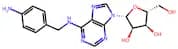 N-[(4-Aminophenyl)methyl]adenosine