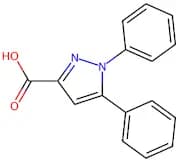 1,5-diphenylpyrazole-3-carboxylic acid