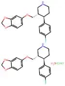 Paroxetine hydrochloride hemihydrate