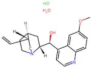 Quinidine hydrochloride monohydrate