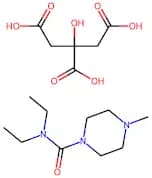 Diethylcarbamazine citrate