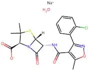 Cloxacillin sodium monohydrate