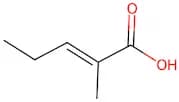 (E)-2-Methyl-2-pentenoic acid