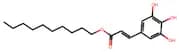 3,4,5-Trihydroxycinnamic acid decyl ester