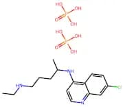 Desethyl chloroquine diphosphate