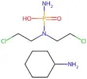 Phosphoramide mustard cyclohexanamine