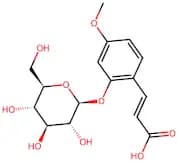 cis-2-Hydroxy 4-methoxycinnamic acid 2-glucoside