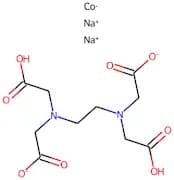 Cobalt(II) Disodium 2,2’,2’’,2’’’-(Ethane-1,2-Diylbis(Azanetriyl))Tetraacetate