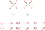 Aluminium(III) potassium disulphate dodecahydrate