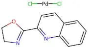 DIchloro[2-(4,5-dihydro-2-oxazolyl)quinoline]palladium(II)