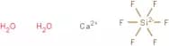 Calcium fluorosilicate dihydrate