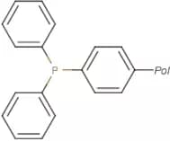 Triphenylphosphine, polymer bound, 1.4-2.0 mmol/g on polystyrene, 200-400 mesh, 1% cross linked wi…