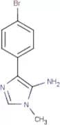 4-(4-Bromophenyl)-1-methyl-1H-imidazol-5-amine