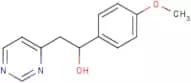 1-(4-Methoxyphenyl)-2-(pyrimidin-4-yl) ethanol