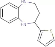 2-Thien-2-yl-2,3,4,5-tetrahydro-1H-1,5-benzodiazepine