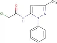 2-Chloro-N-(3-methyl-1-phenyl-1H-pyrazol-5-yl)acetamide