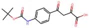 4-(4-Aminophenyl)-2,4-dioxobutanoic acid, N-BOC protected