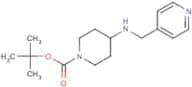4-[(Pyridin-4-yl)methylamino]piperidine, N1-BOC protected