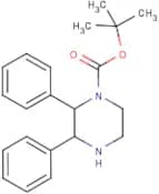 2,3-Diphenylpiperazine, 1-BOC protected
