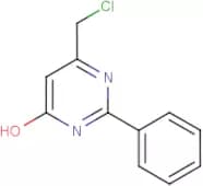 4-(Chloromethyl)-6-hydroxy-2-phenylpyrimidine
