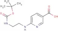 6-({2-[(tert-Butoxycarbonyl)amino]ethyl}amino)nicotinic acid