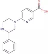 6-(3-Phenylpiperazin-1-yl)nicotinic acid
