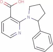 2-(2-Phenylpyrrolidin-1-yl)nicotinic acid