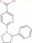 6-(2-Phenylpyrrolidin-1-yl)nicotinic acid