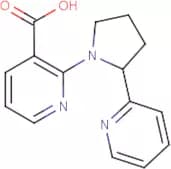 2-(2-Pyridin-2-ylpyrrolidin-1-yl)nicotinic acid