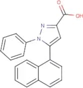 5-Naphth-1-yl-1-phenyl-1H-pyrazole-3-carboxylic acid
