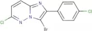 3-Bromo-6-chloro-2-(4-chlorophenyl)imidazo[1,2-b]pyridazine