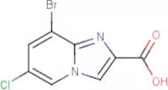8-Bromo-6-chloroimidazo[1,2-a]pyridine-2-carboxylic acid