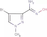 4-Bromo-1-methyl-1H-pyrazole-3-amidoxime