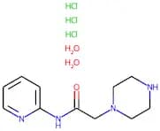 2-(Piperazin-1-yl)-N-(pyridin-2-yl)acetamide trihydrochloride dihydrate