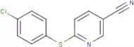 2-(4-Chlorophenylthio)pyridine-5-carbonitrile